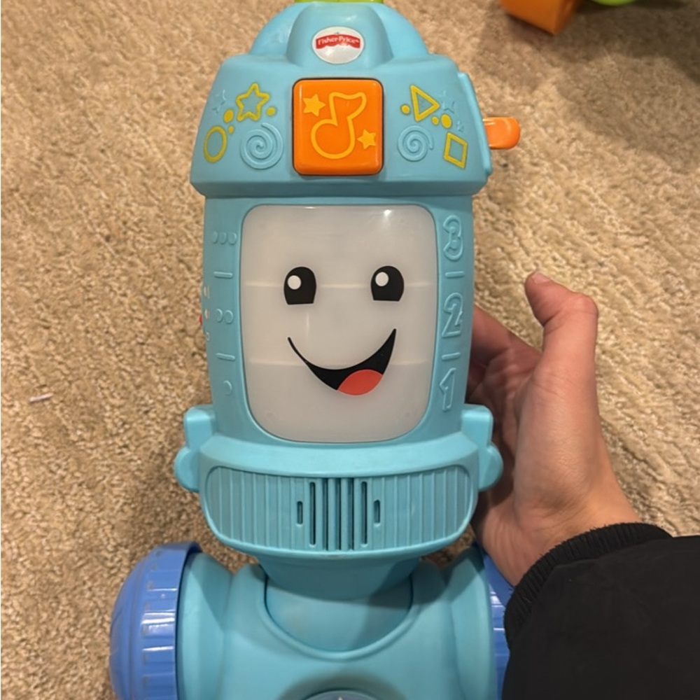 Fisher-Price Smiling Blue Learning Toy